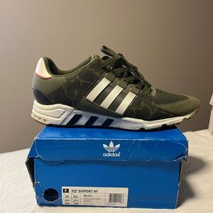 Adidas Men's EQT Support RF Green Sneakers